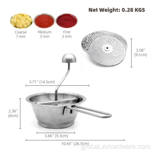 Hand Crack Grain Mill Kitchen Manual Baby Fruit And Vegetable Mill Factory